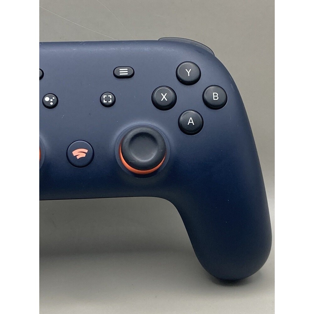Google Stadia Blue Orange PC Universal Bluetooth Game Controller *Tested* - Picture 3 of 10
